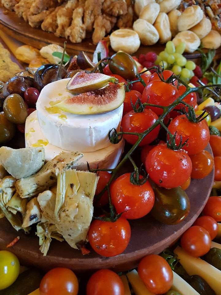 Italian-inspired grazing table