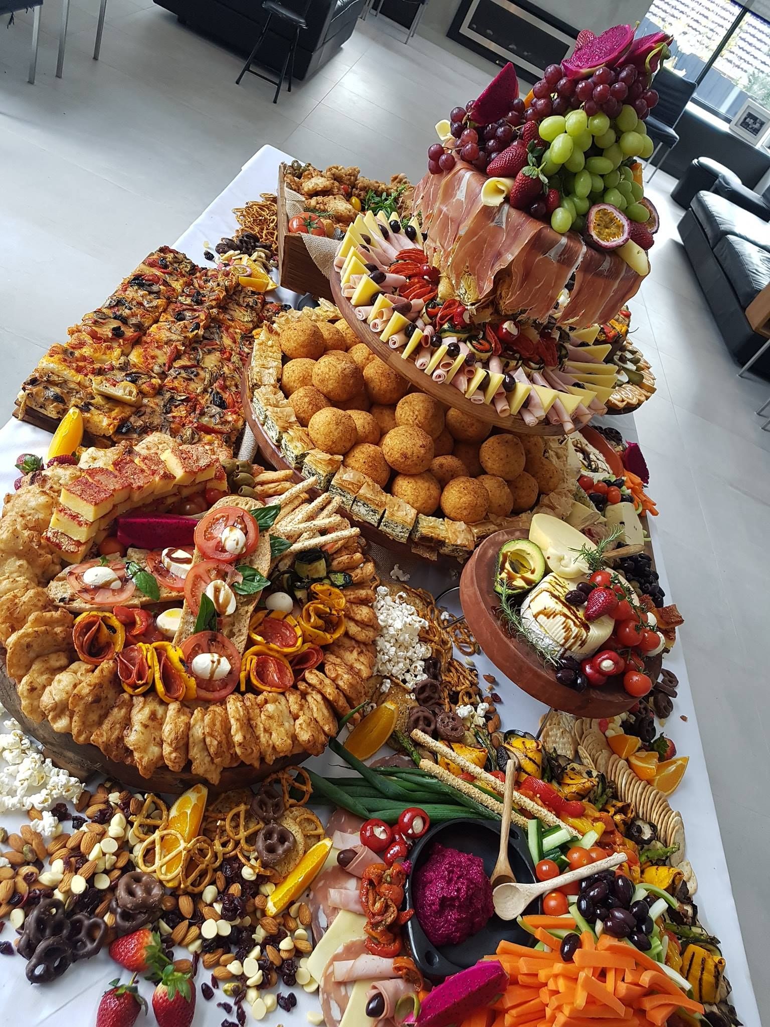 Weekend grazing table